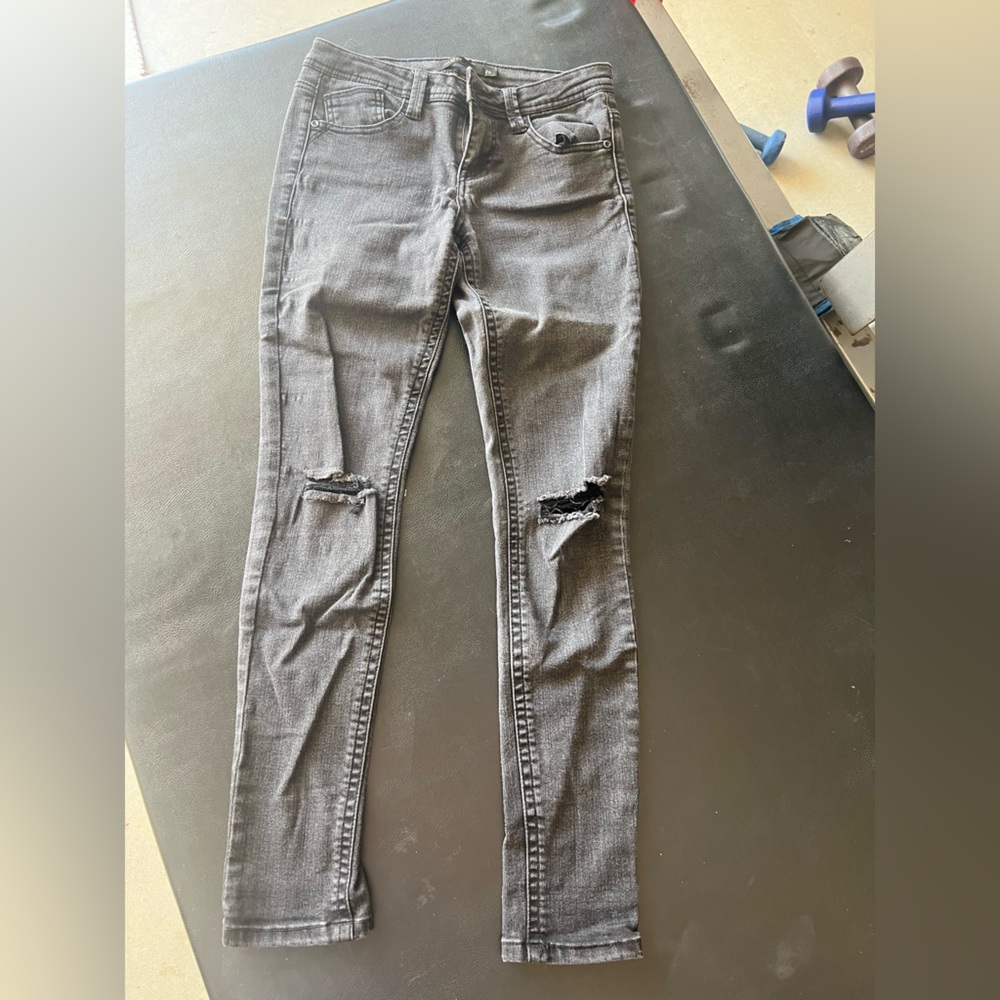 Faded black skinny Jean